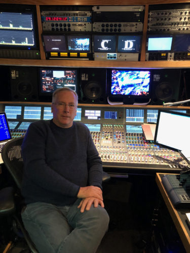 The Voice A1 Mixer Mike Abbott Applauds Calrec Apollo
