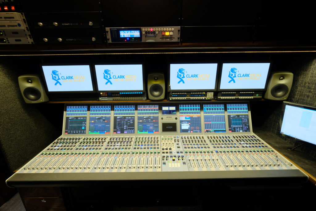 Clark Media Calrec Artemis Console