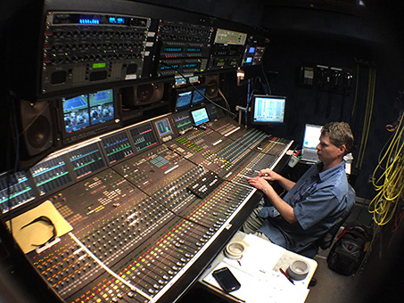 Chad Robertson, A1 Remote Broadcast Mixer