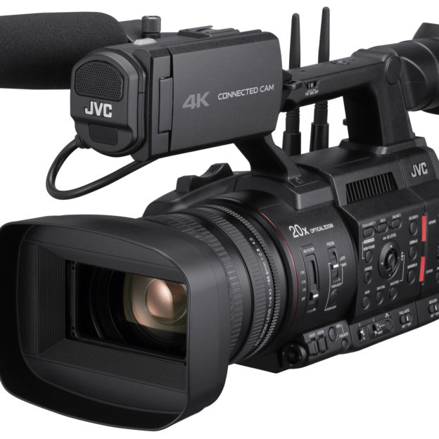 JVC Professional Ships CONNECTED CAM 500 Series