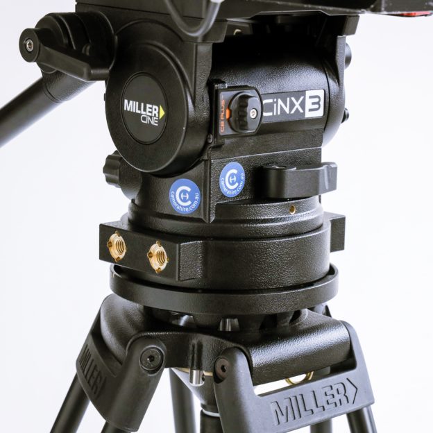 Camera Hire Heavily Investing in CiNX from Miller Tripods