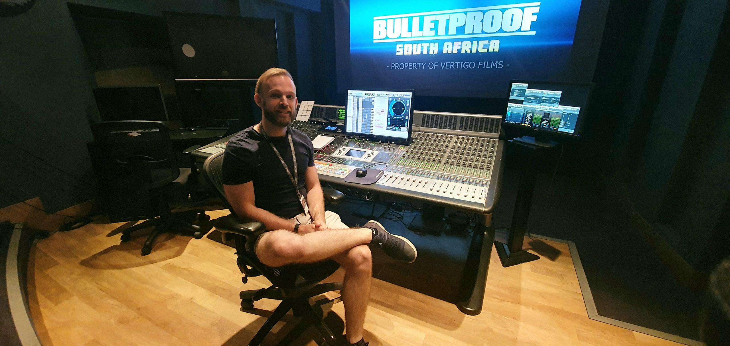 Simon Hill, senior dubbing mixer at Halo Post in London