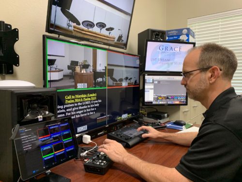 Grace Community Church Streams Services With JVC