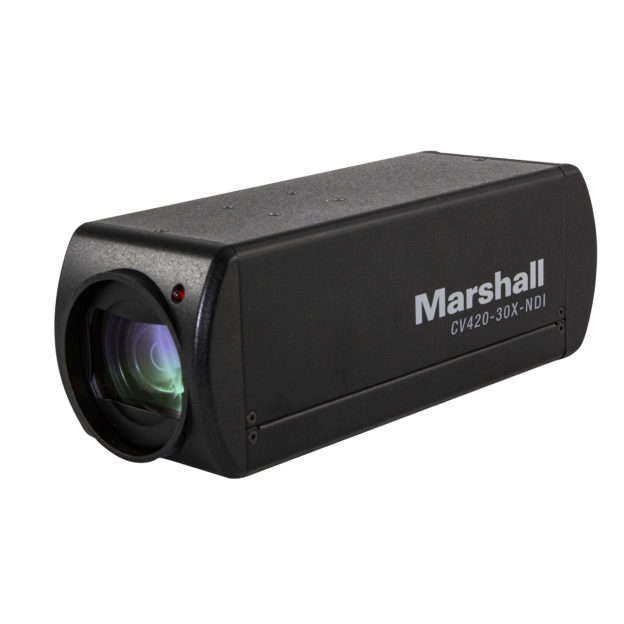 Marshall Further Expands IP Workflow Capabilities with Additional NDI HX Camera Choices