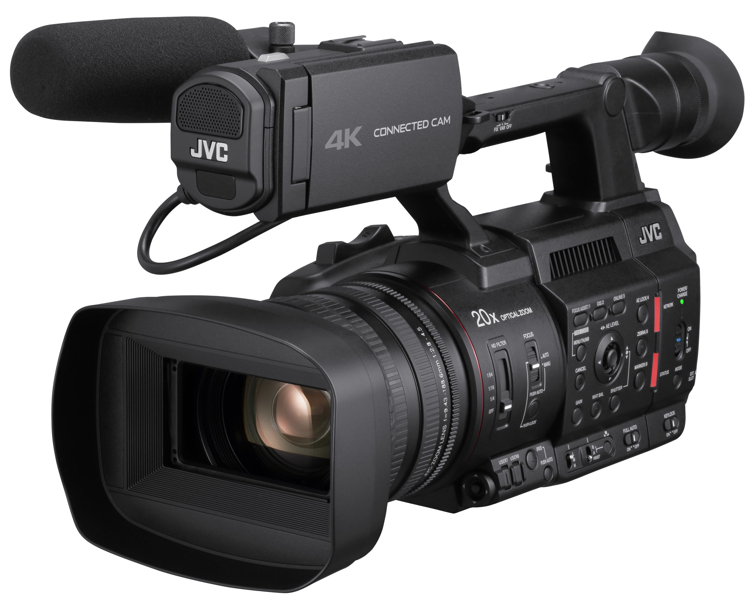 JVC Releases New SRT Firmware for CONNECTED CAM Camcorders