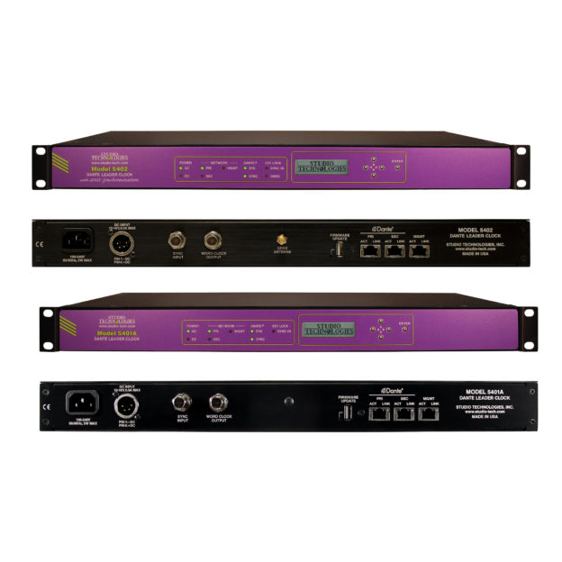 Studio Technologies Releases Dante-Enabled Leader Clocks