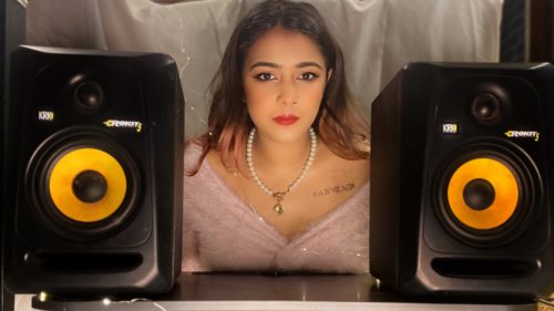 Bollywood Star Esani Dey Deploys KRK Studio Monitors