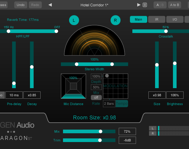 NUGEN Audio Releases Paragon ST – a Mono/Stereo Version of its Renowned Convolution Reverb Software