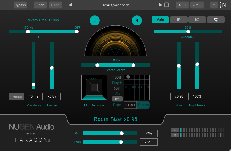 NUGEN Audio Paragon ST screenshot