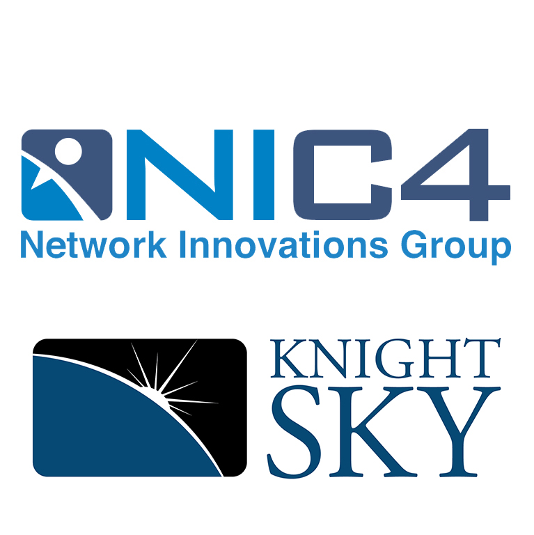 Knight Sky and NIC4 Logos