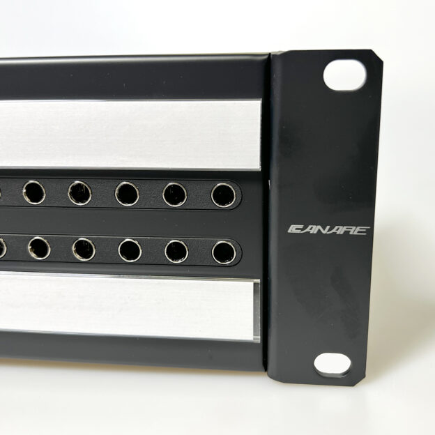 Canare Releases 1.5/2RU Versions of 32MCKA 12G-SDI Video Patchbay Panel at NAB 2022