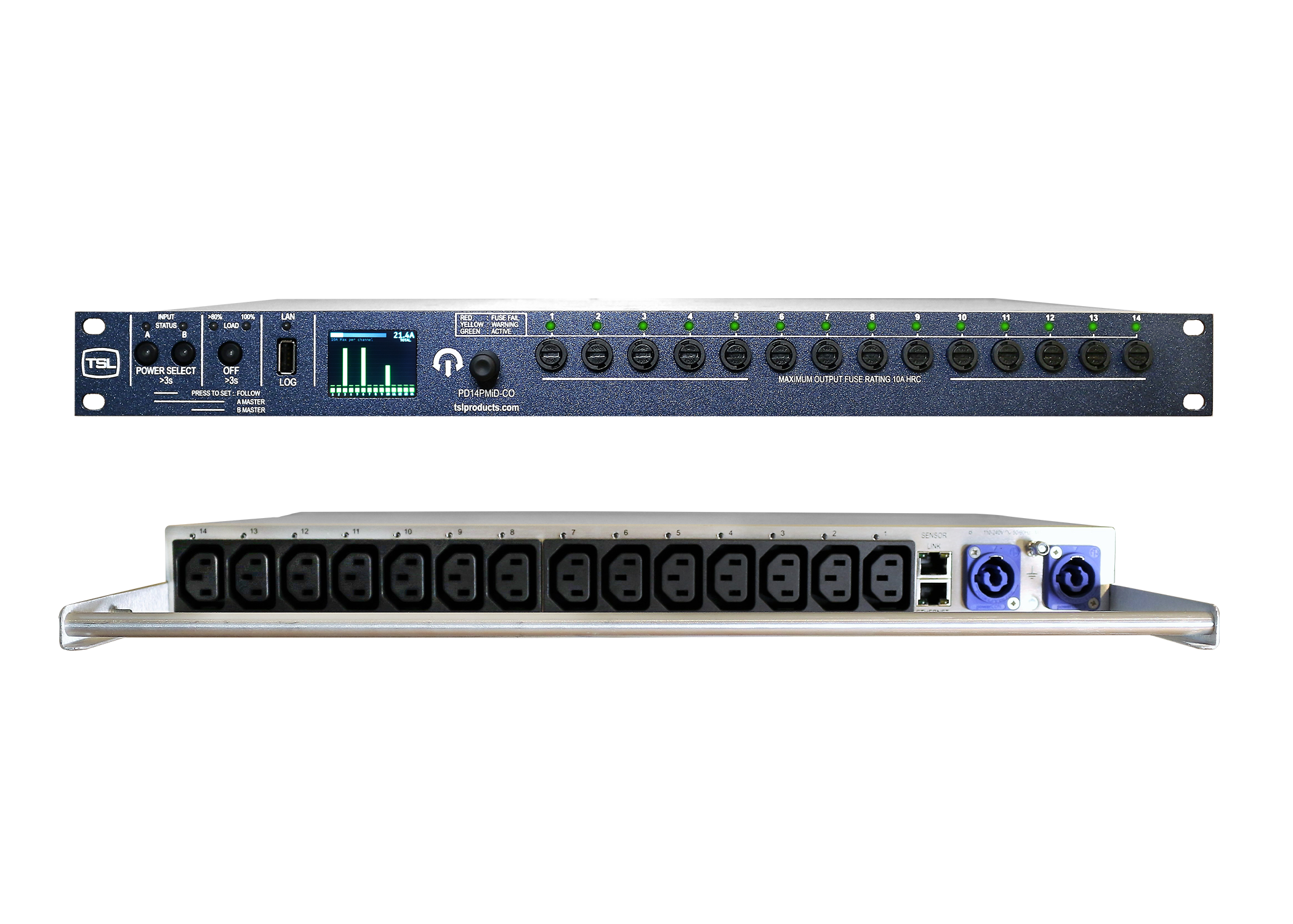 TSL Power Distribution Units (PDU) provide more enhanced power solutions