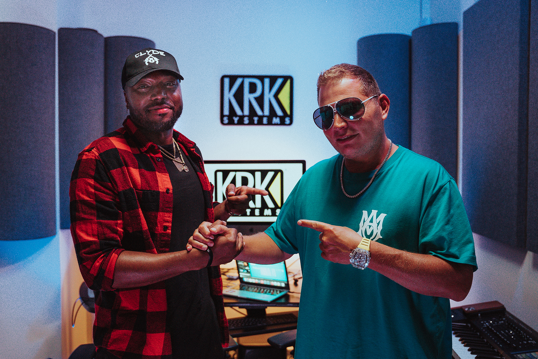 Clyde Strokes and Scott Storch at KRK Kreativity Bootcamp