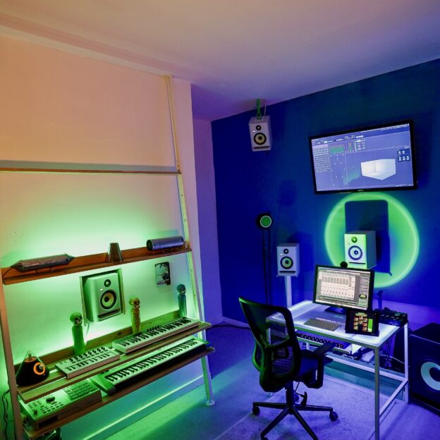 New Immersive Dolby Atmos Studio, Instrumentoz, Relies on KRK ROKITs