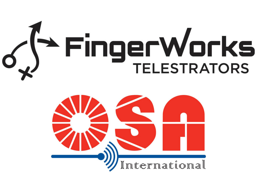FingerWorks Telestrators and OSA International Logos