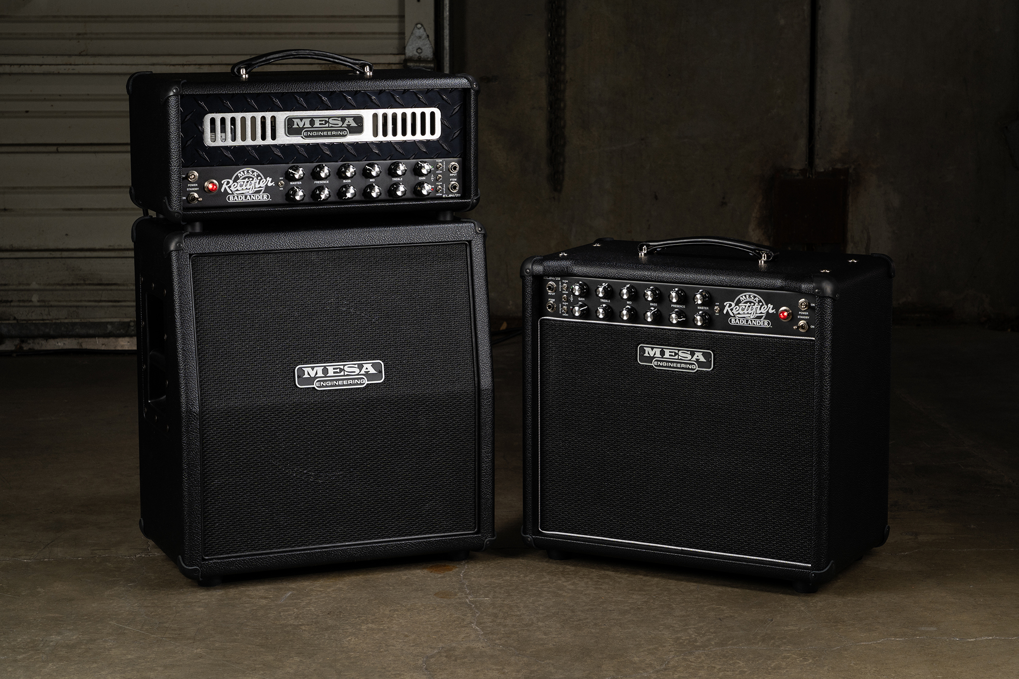 MESA/Boogie Badlander 25 Head and 1x12 Combo amplifiers