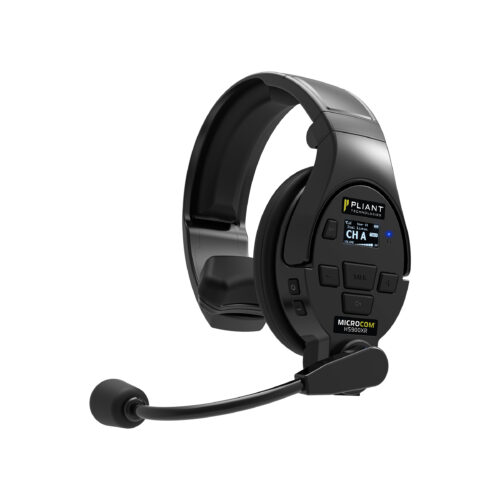 Pliant Technologies Debuts New All-in-one MicroCom 900XR Wireless Headset at InfoComm 2023