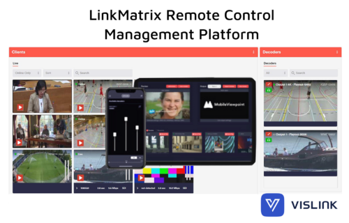 Vislink Unveils LinkMatrix Integration on Amazon Web Services (AWS), Transforming Remote Live Production Workflows