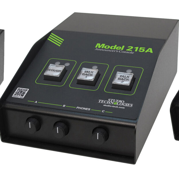 Studio Technologies Releases the Model 214A, 215A, and 216A Announcer’s Consoles