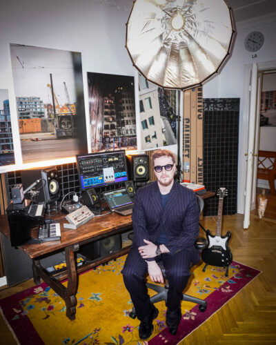 German Artist Ron Flieger Takes His Studio on the Road With KRK GoAux