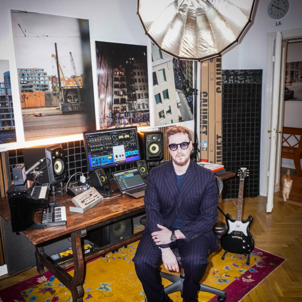 German Artist Ron Flieger Takes His Studio on the Road With KRK GoAux