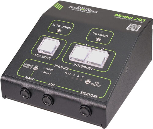 Studio Technologies Model 201 Interpreter’s Console Now Shipping Globally