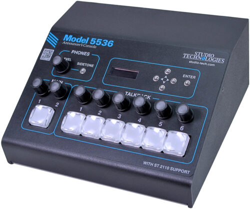 Studio Technologies to Display its New Range of ST 2110-Supporting Announcer’s Consoles at NAB 2025