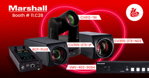 Marshall Electronics to Display Range of New Products at IBC 2025
