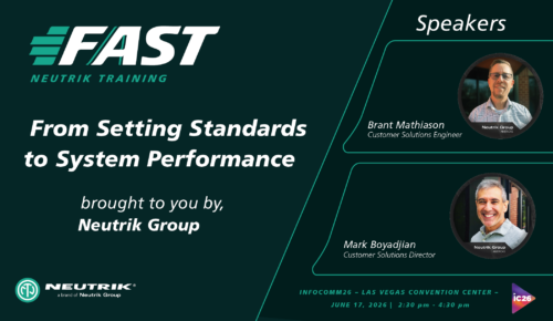Neutrik Group Americas to Deliver Hands-on AV Connector Training at InfoComm 2026