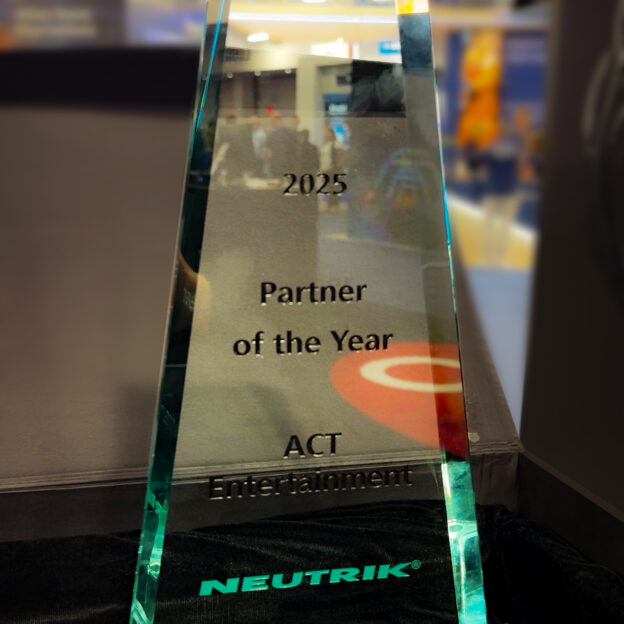 ACT Entertainment Honored with Neutrik Group Americas’ Partner of the Year Award